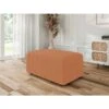 Pouf MILO Tissu Rouille 1 Place 1 Pouf MILO Tissu Rouille 1 Place -Mobilia Soldes pouf milo tissu rouille 1 place