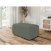 Pouf MILO Tissu Vert 1 Place -Mobilia Soldes pouf milo tissu vert 1 place