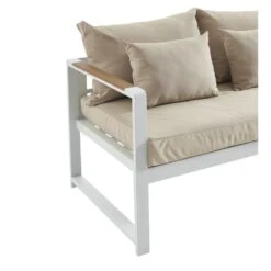 Salon De Jardin ALDO Aluminium 4 Places Coloris Blanc 12 Salon De Jardin ALDO Aluminium 4 Places Coloris Blanc -Mobilia Soldes salon de jardin aldo aluminium 5 places coloris blanc 3