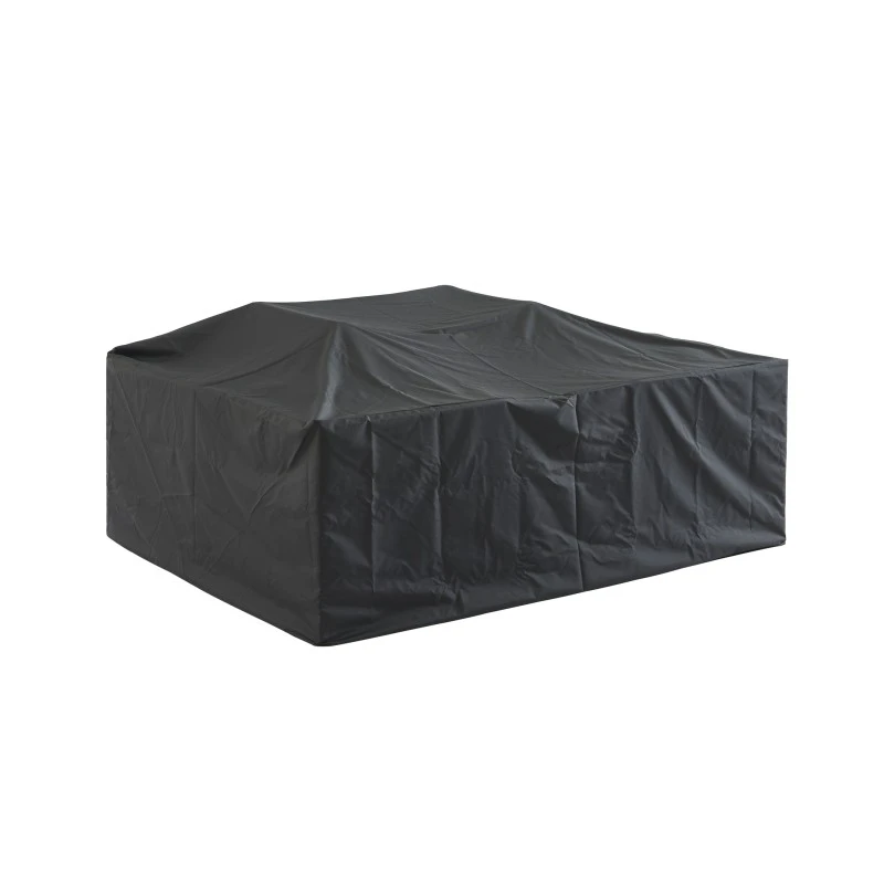 Salon De Jardin ELONA 5 Places En Aluminium Coloris Gris Foncé Avec Housse 7 Salon De Jardin ELONA 5 Places En Aluminium Coloris Gris Foncé Avec Housse – Image 5