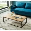 Table Basse BRIXTON Placage Frêne 110cm 1 Table Basse BRIXTON Placage Frêne 110cm -Mobilia Soldes table basse brixton