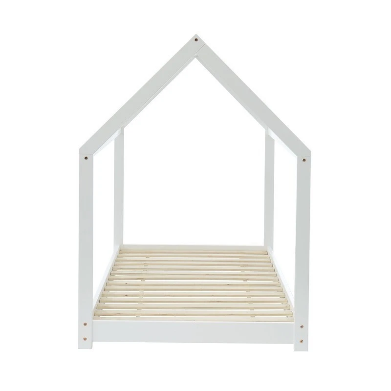 Lit Enfant Cabane TINY Pin Blanc 70x140 Sommier Inclus 7 Lit Enfant Cabane TINY Pin Blanc 70x140 Sommier Inclus – Image 5