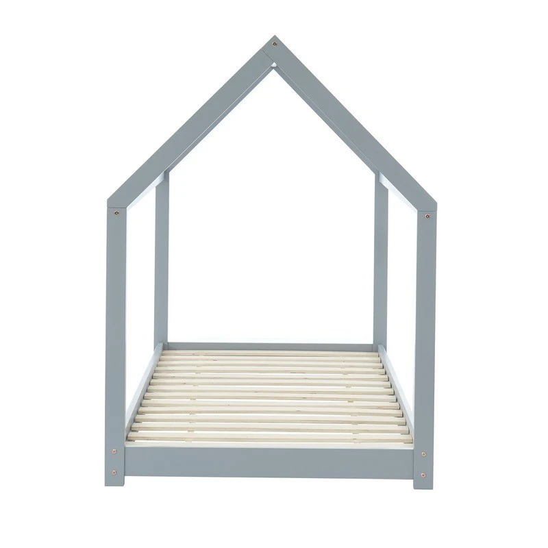 Lit Enfant Cabane TINY Pin Gris 90x190 Sommier Inclus 7 Lit Enfant Cabane TINY Pin Gris 90x190 Sommier Inclus – Image 5