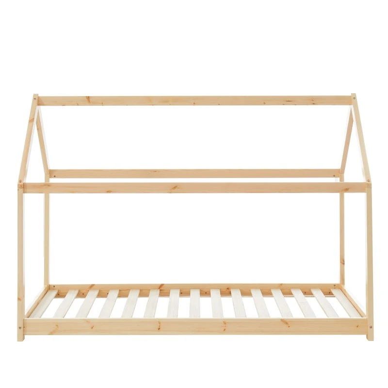 Lit Enfant Cabane TINY Pin Naturel 90x190 Sommier Inclus 5 Lit Enfant Cabane TINY Pin Naturel 90x190 Sommier Inclus – Image 3